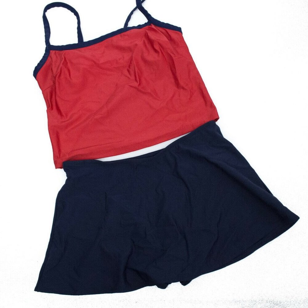 Maxine of Hollywood Womens 2-Piece Swimsuit Sz 10